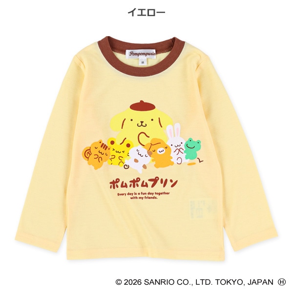 長袖Tシャツ（ポムポムプリン）