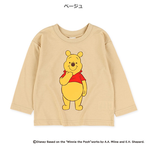 スタンディング長袖Tシャツ（くまのプーさん）