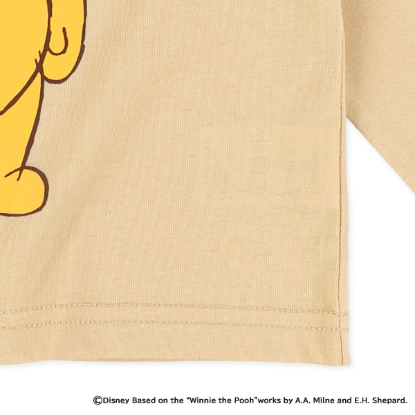 スタンディング長袖Tシャツ（くまのプーさん）