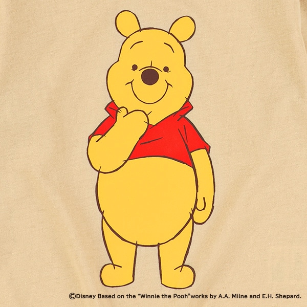 スタンディング長袖Tシャツ（くまのプーさん）