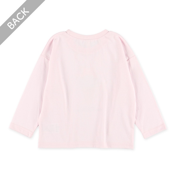 箔・発泡プリントロゴ長袖Tシャツ