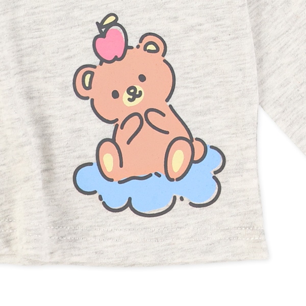 ひょっこりアニマル長袖Tシャツ