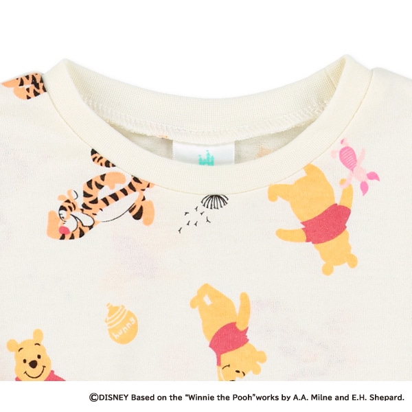 長袖Tシャツ（くまのプーさん総柄）