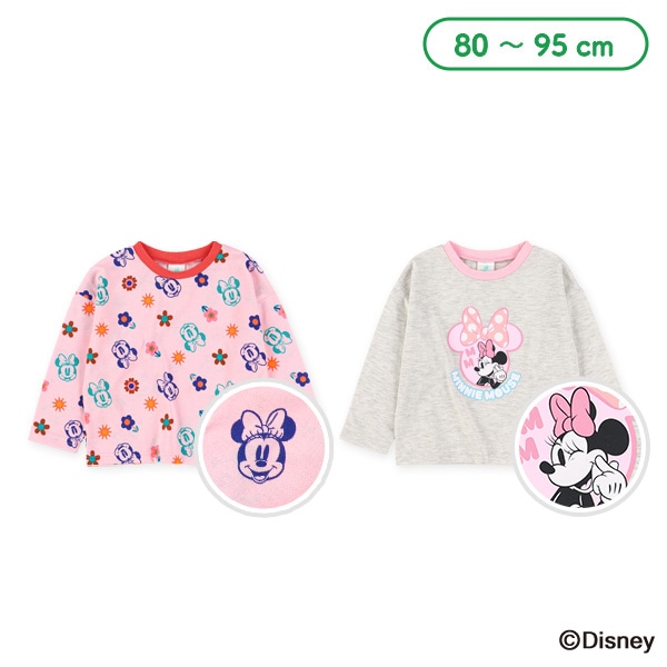 長袖Tシャツ（ミニーマウス）