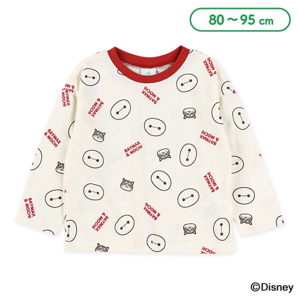 長袖Tシャツ（ベイマックス総柄）