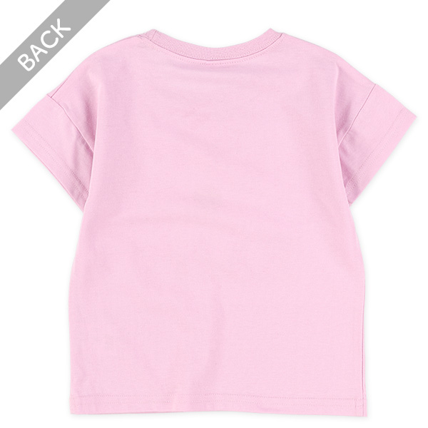 花編みモチーフドロップショルダー半袖Ｔシャツ