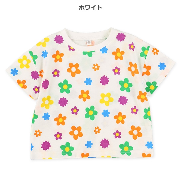 カラフルモチーフ半袖Tシャツ