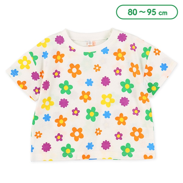 カラフルモチーフ半袖Tシャツ