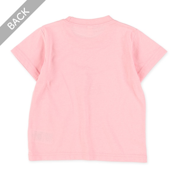 ドーナツ・アイスクリーム箔プリント半袖Tシャツ