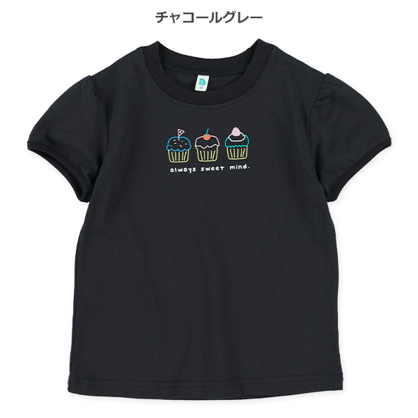 ネオンカップケーキ半袖Tシャツ