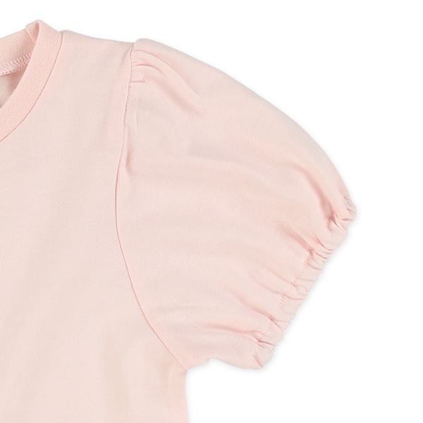 くま・うさぎ編みモチーフ半袖Tシャツ