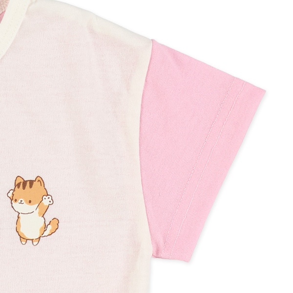 ねこくるりん半袖Tシャツ