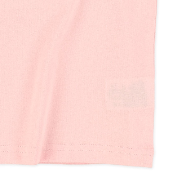 チェーンステッチ刺繍半袖Tシャツ
