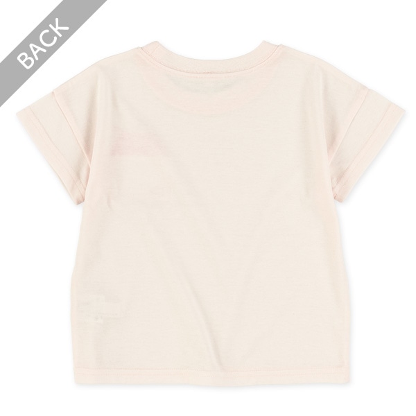 ポケットドリンク肩おちビッグ半袖Tシャツ