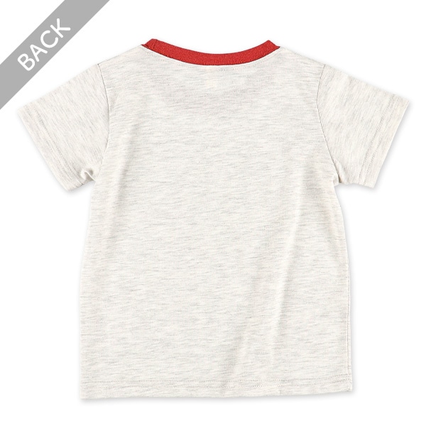 ロゴ発泡プリント半袖Tシャツ