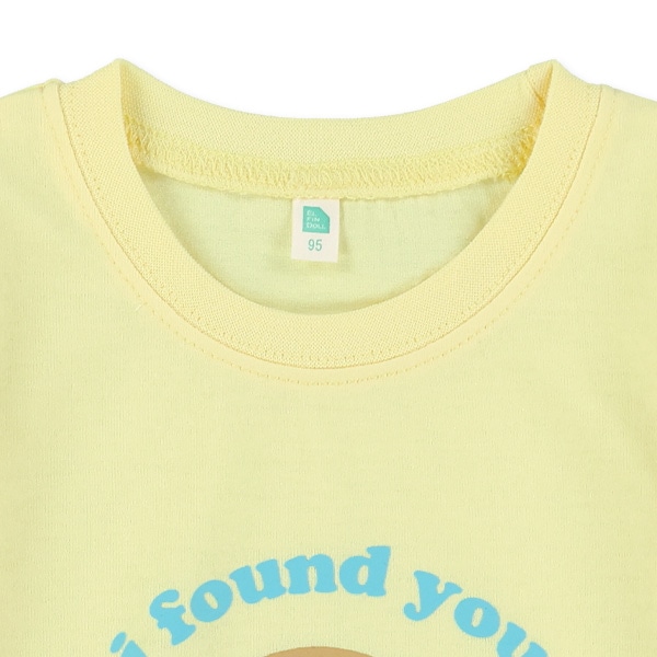 ドーナツ発泡プリント半袖Tシャツ