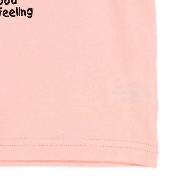 花ロゴ半袖Tシャツ