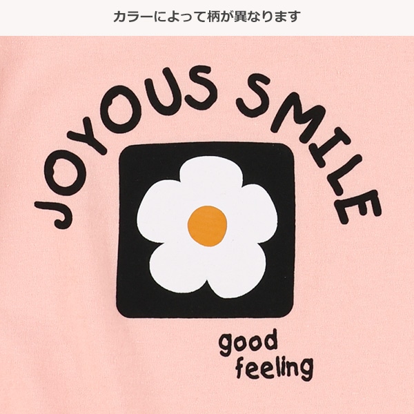 花ロゴ半袖Tシャツ