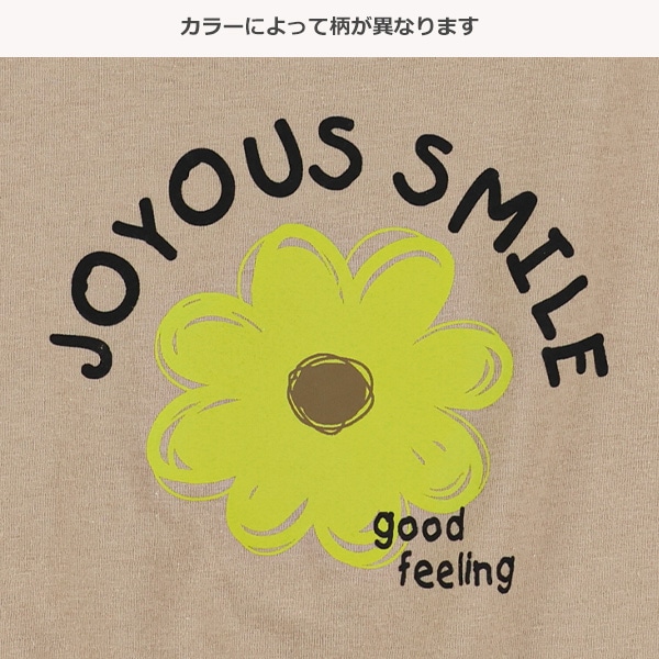 花ロゴ半袖Tシャツ