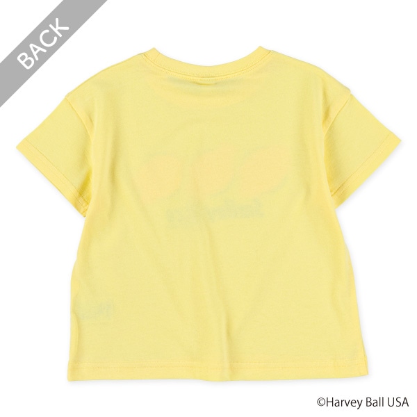 スマイリー胸プリント半袖Ｔシャツ