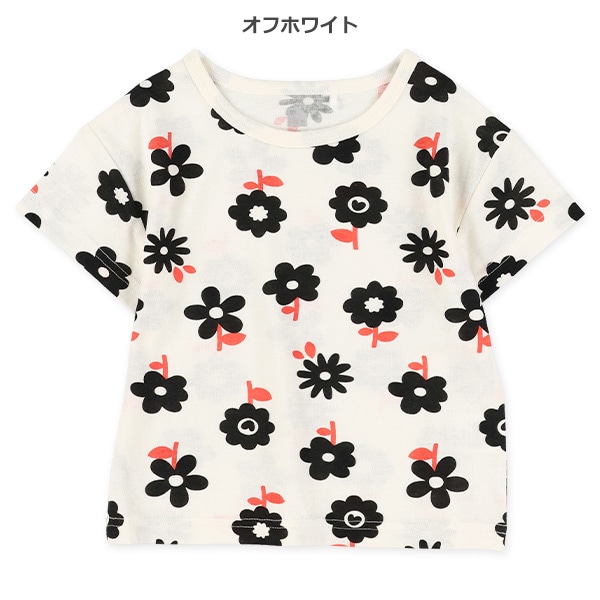 ビッグ総柄半袖Tシャツ