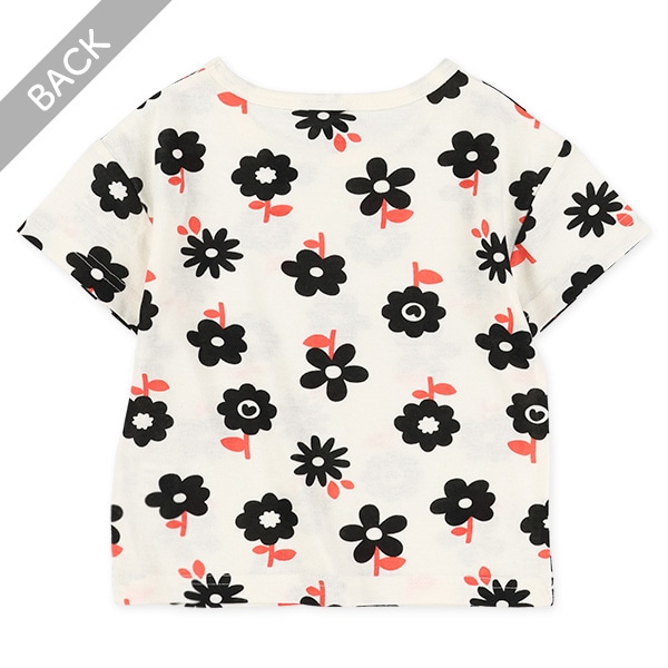 ビッグ総柄半袖Tシャツ