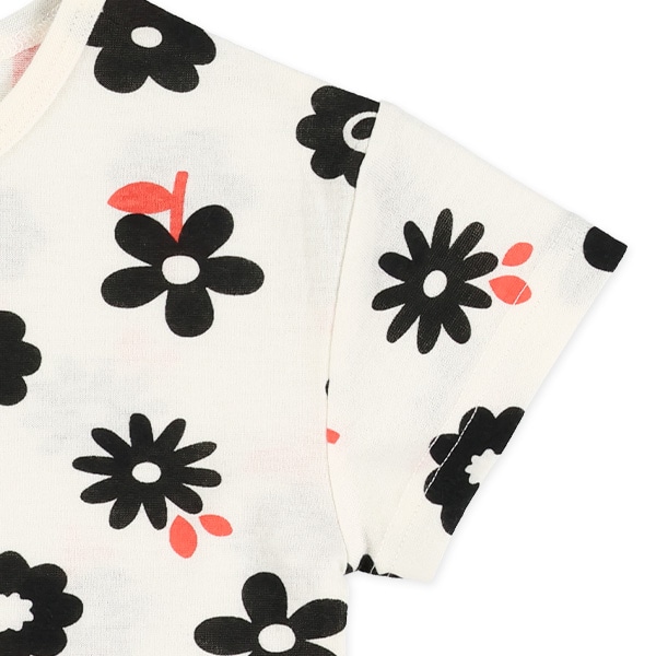 ビッグ総柄半袖Tシャツ