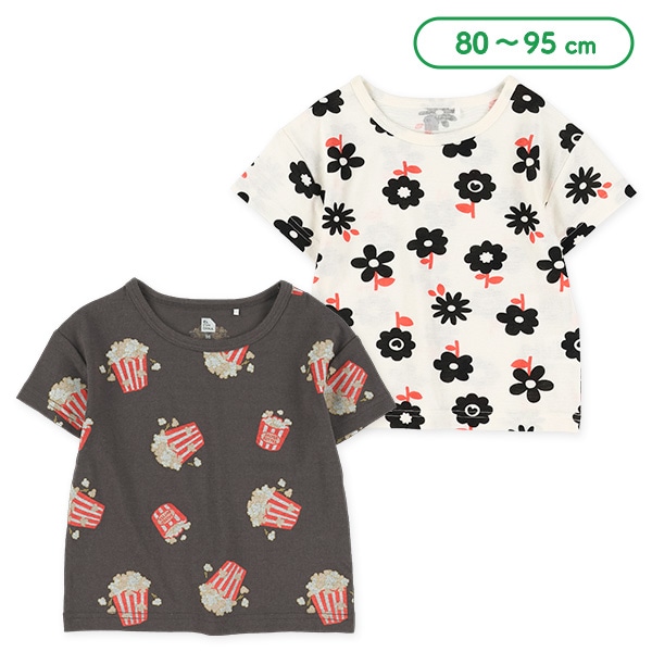 ビッグ総柄半袖Tシャツ