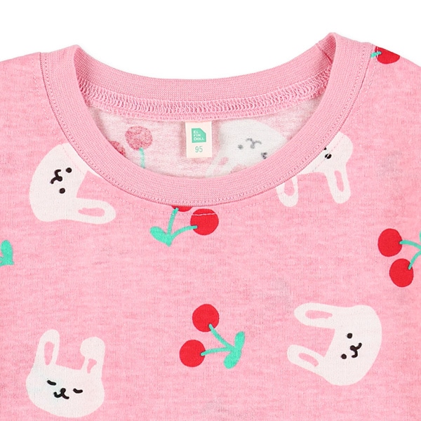 アニマルフルーツ総柄半袖Tシャツ