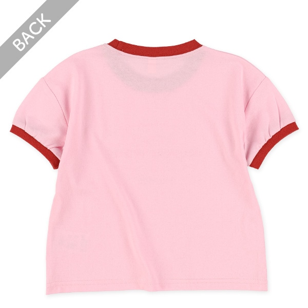 胸ロゴリンガー半袖Tシャツ