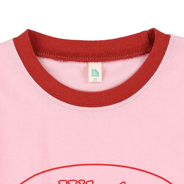 胸ロゴリンガー半袖Tシャツ