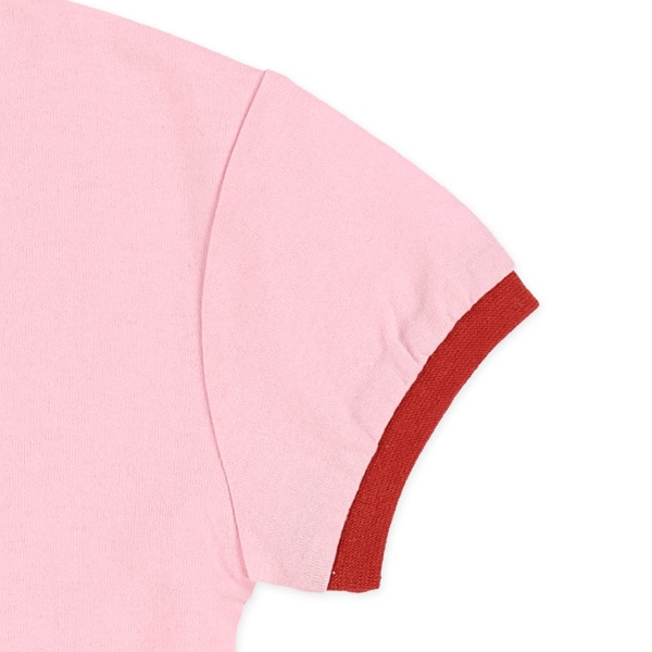 胸ロゴリンガー半袖Tシャツ