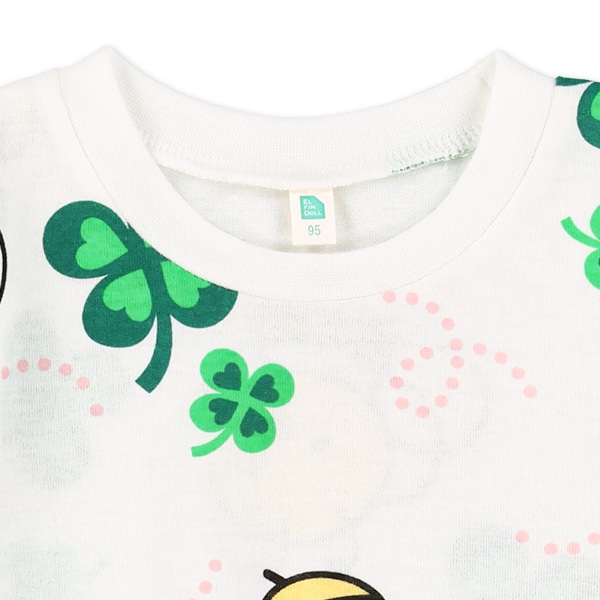 みつばちクローバー半袖Tシャツ