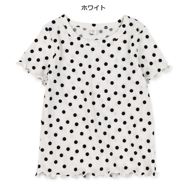 テレコドット・ボーダー半袖Tシャツ