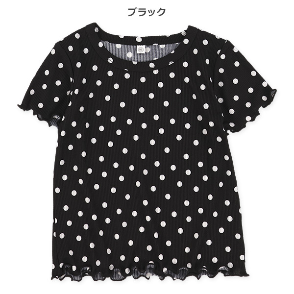 テレコドット・ボーダー半袖Tシャツ