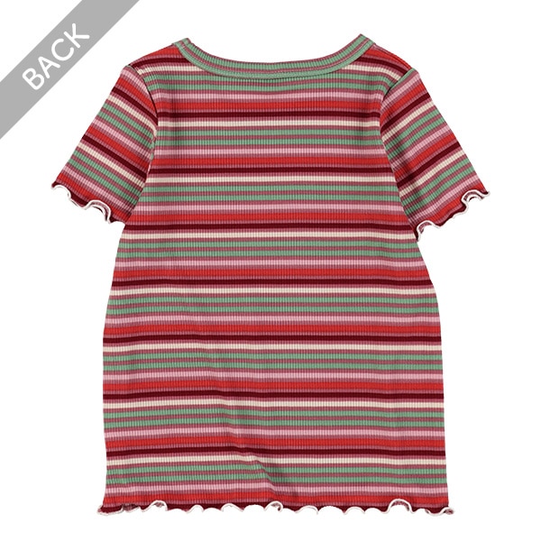 テレコドット・ボーダー半袖Tシャツ