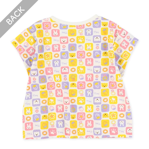 カラフルアニマル半袖Tシャツ