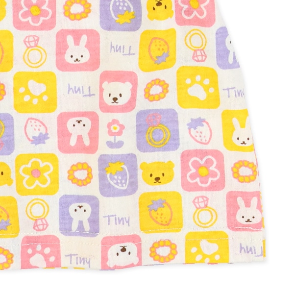 カラフルアニマル半袖Tシャツ