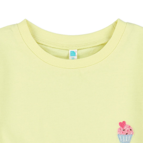 胸刺繍半袖Tシャツ