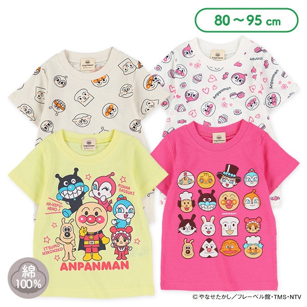 半袖Tシャツ（アンパンマン）