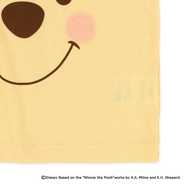 ビッグフェイス半袖Tシャツ（くまのプーさん）