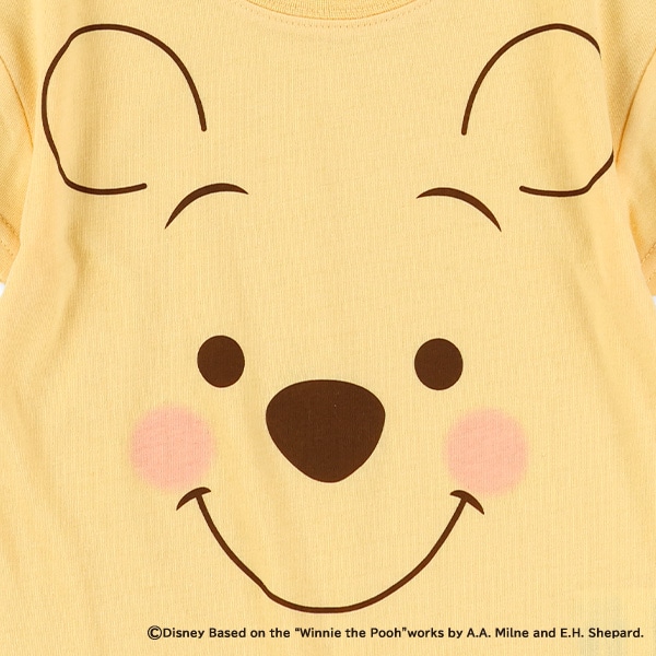 ビッグフェイス半袖Tシャツ（くまのプーさん）