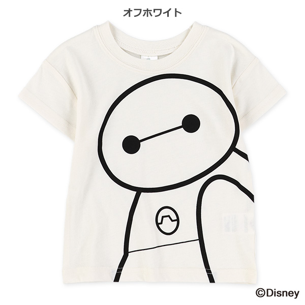 ビッグフェイス半袖Tシャツ（ベイマックス・ミニーマウス）