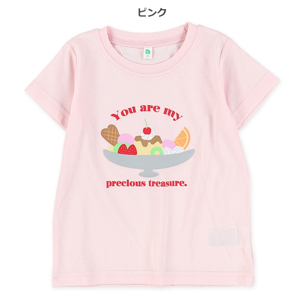 発泡・箔プリント半袖Tシャツ
