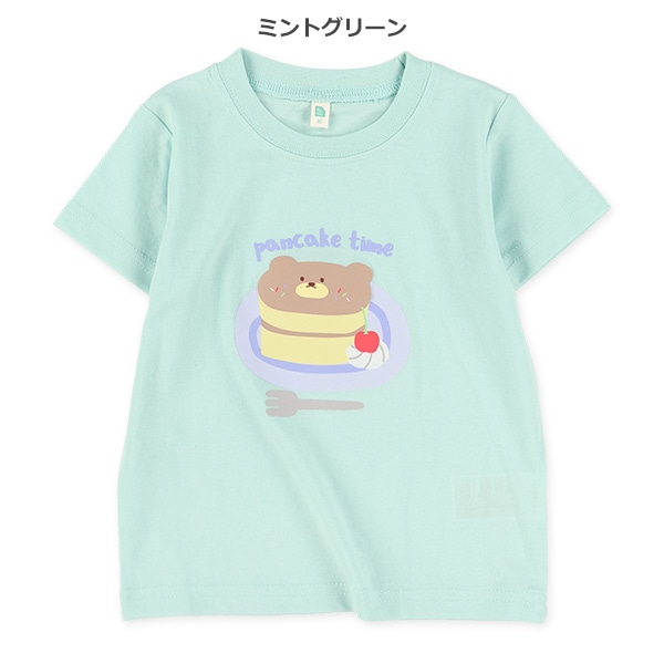 発泡・箔プリント半袖Tシャツ