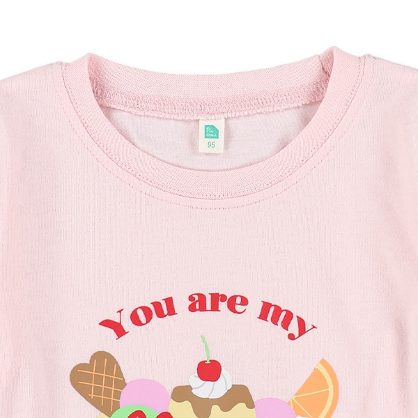 発泡・箔プリント半袖Tシャツ