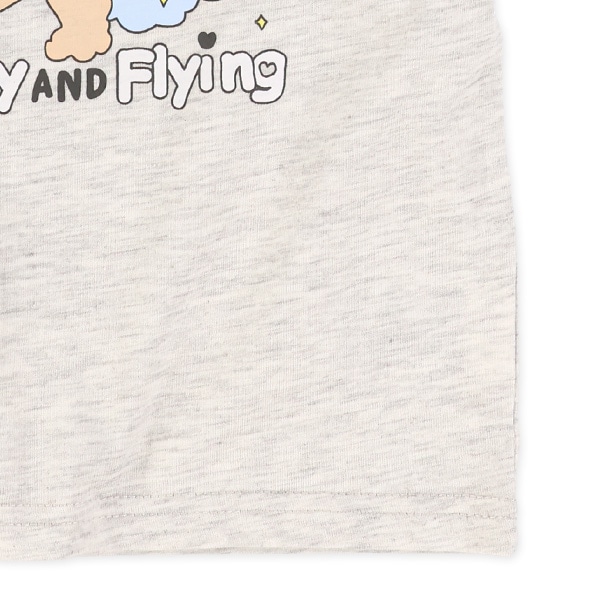 うさぎ・くまラグラン半袖Tシャツ