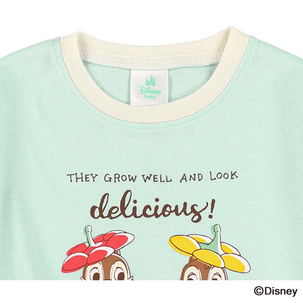 リンガー半袖Tシャツ（チップとデール）