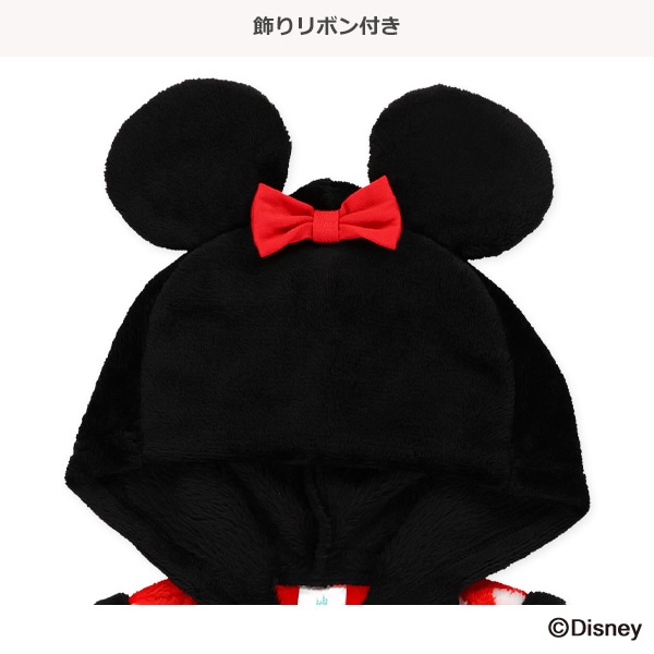 フリース着ぐるみベスト（ミニーマウス）