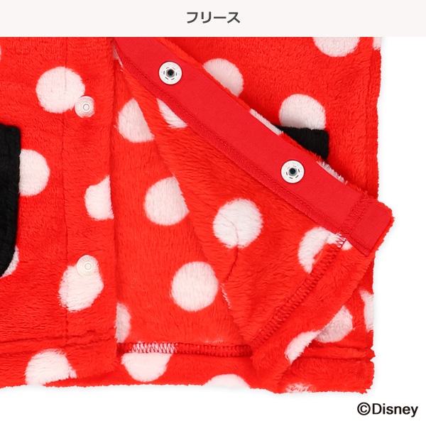 フリース着ぐるみベスト（ミニーマウス）